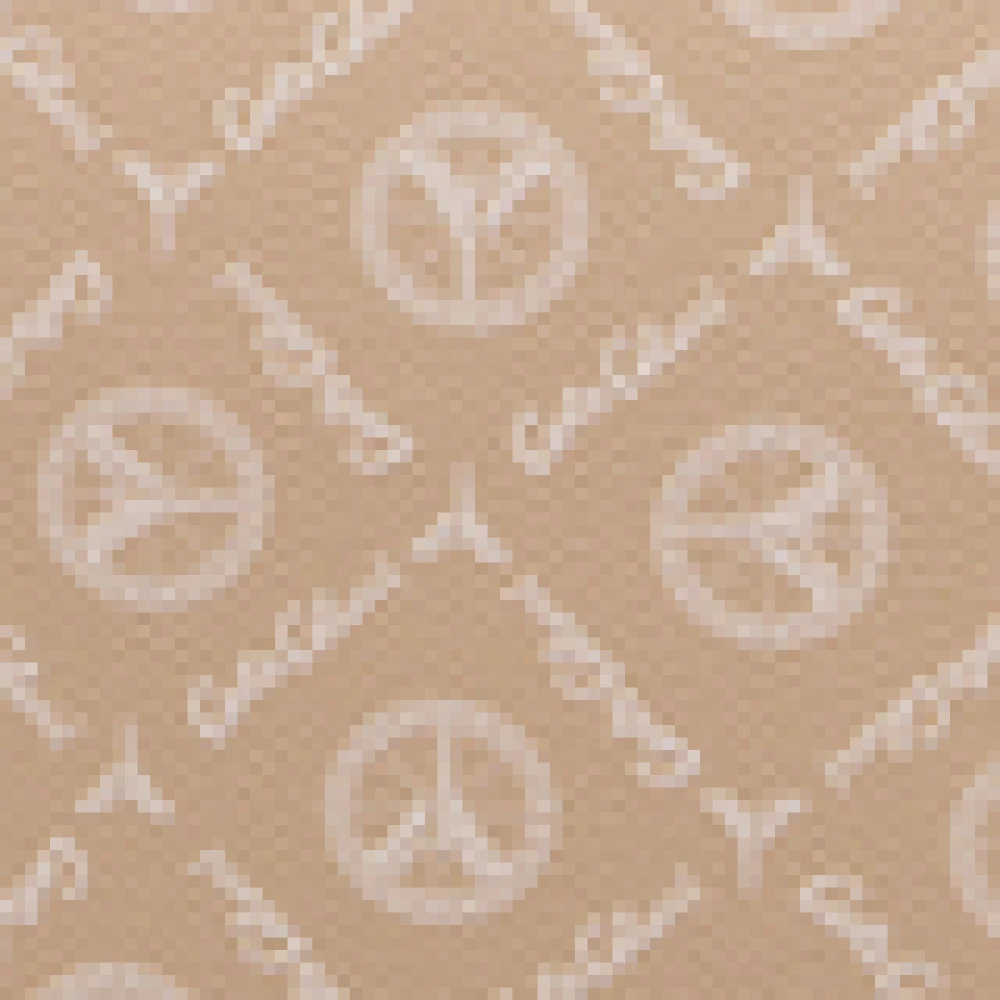 carlo colucci Professionele Business Tas met Logo Print Beige Heren