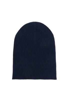 Blå Cashmere Mössa