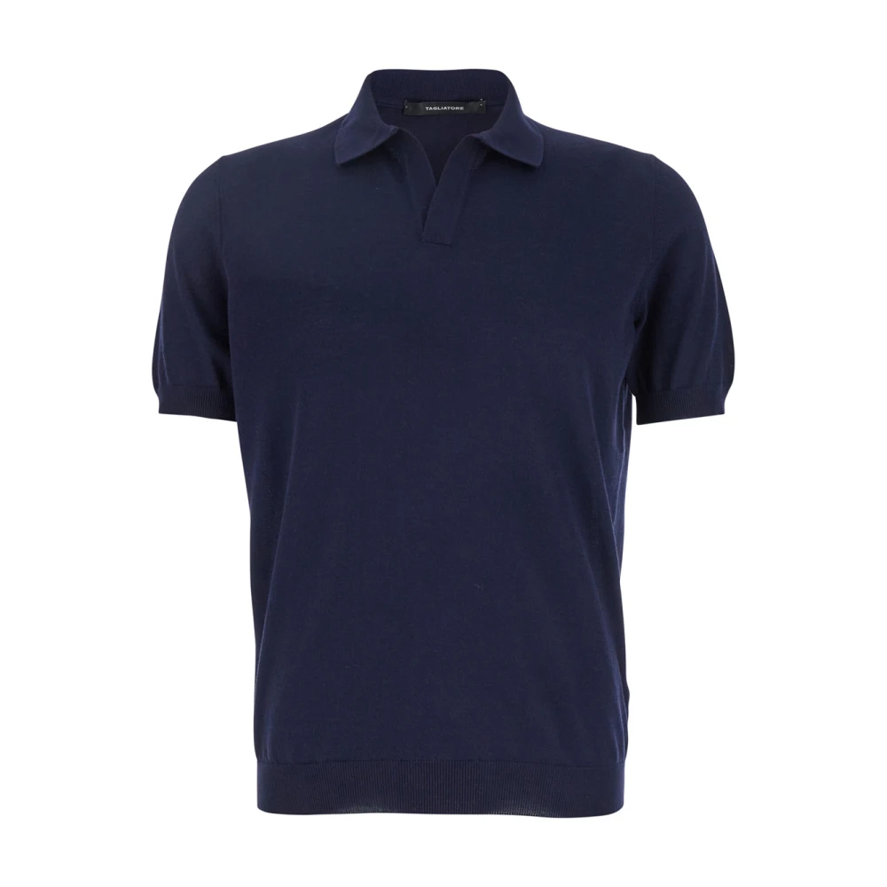 Tagliatore T-shirts en Polos Blue Heren