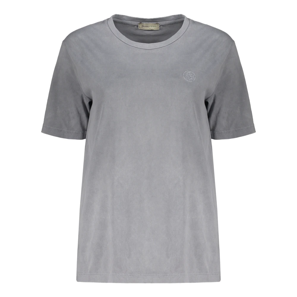 Herno - Tops > T-Shirts - Gray - Herno - Modalova
