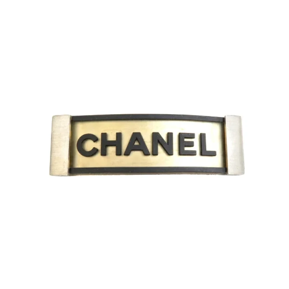 Chanel Vintage Pre-owned Metal hair-accessories Multicolor Dames