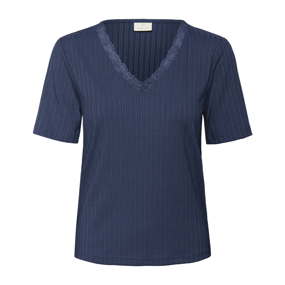 Kaffe - Tops > T-Shirts - Blue - Kaffe - Modalova