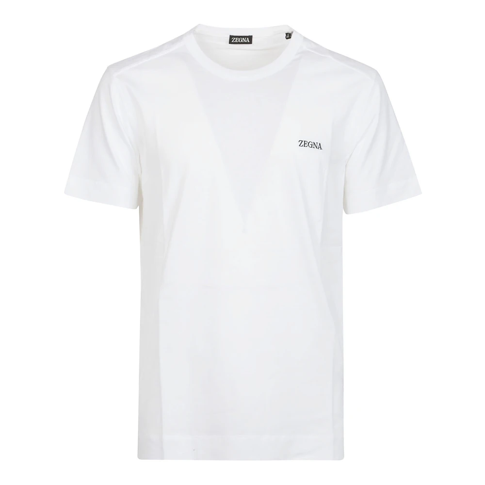 Z Zegna T-Shirts White Heren