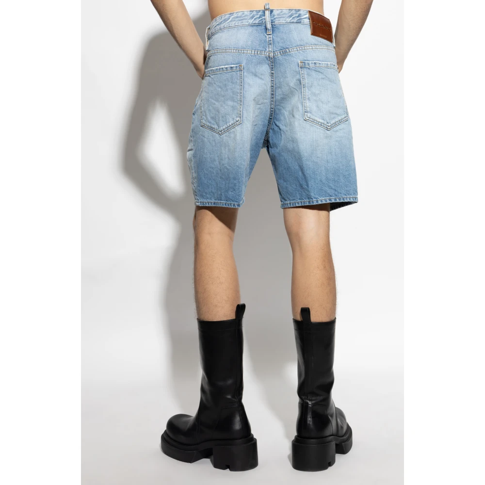 Dsquared2 Denim shorts Marine Blue Heren