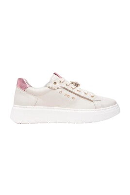 white-leather-sneakers-with-pink-metallic-details