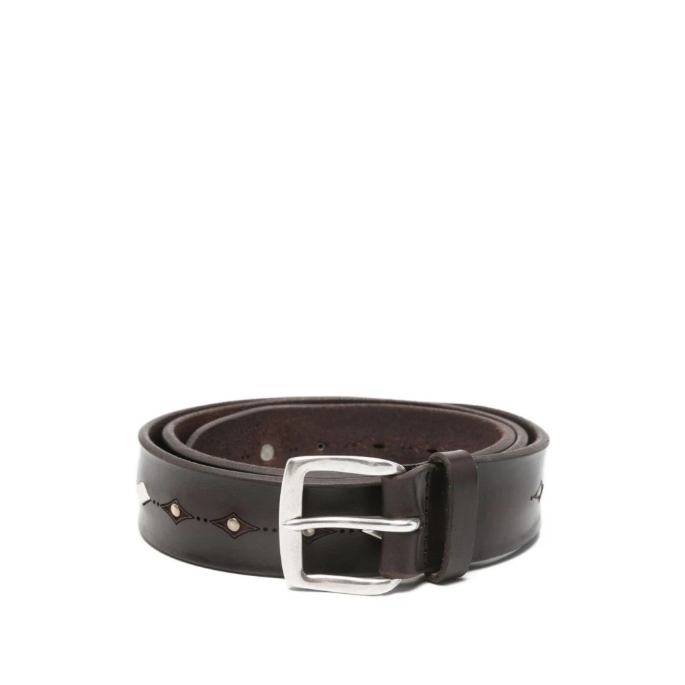 Orciani Men's Brown Belts, 95 Cm, Bull Soft Belt