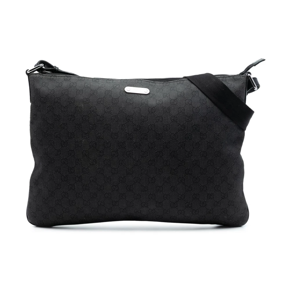 Gucci Vintage Donna Nero Pre-Owned, Taglia Unica, Used,