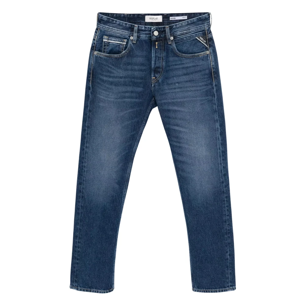 Replay Uomo Blu Jeans, W38 L32, New,