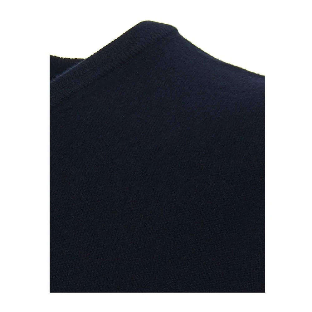 Colombo Blauwe Cashmere Sweater Heren Blue Heren
