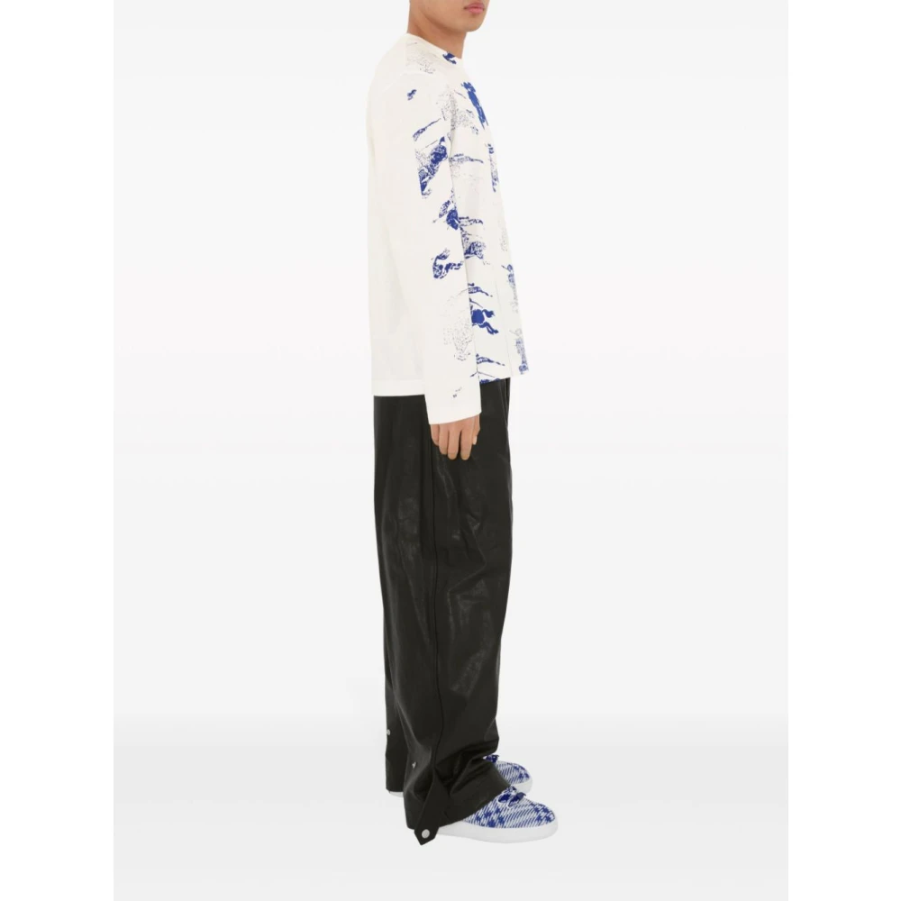 Burberry Stijlvolle T-shirts en Polos White Heren