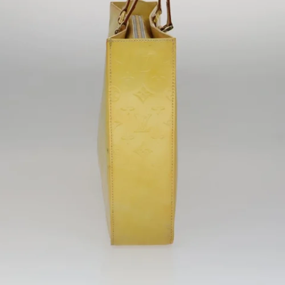 Louis Vuitton Vintage Pre-owned Leather totes Yellow Dames