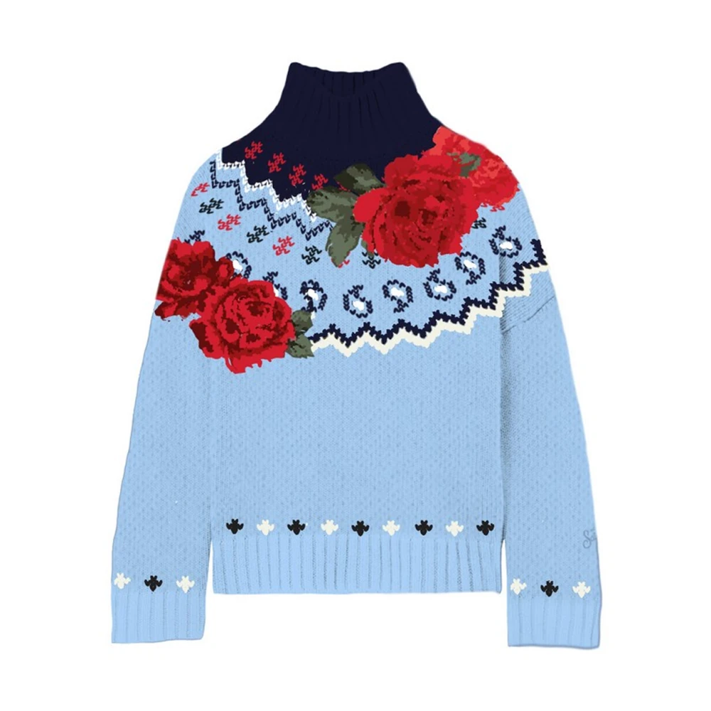 MC2 Saint Barth Stijlvolle Sweaters Collectie Multicolor Dames