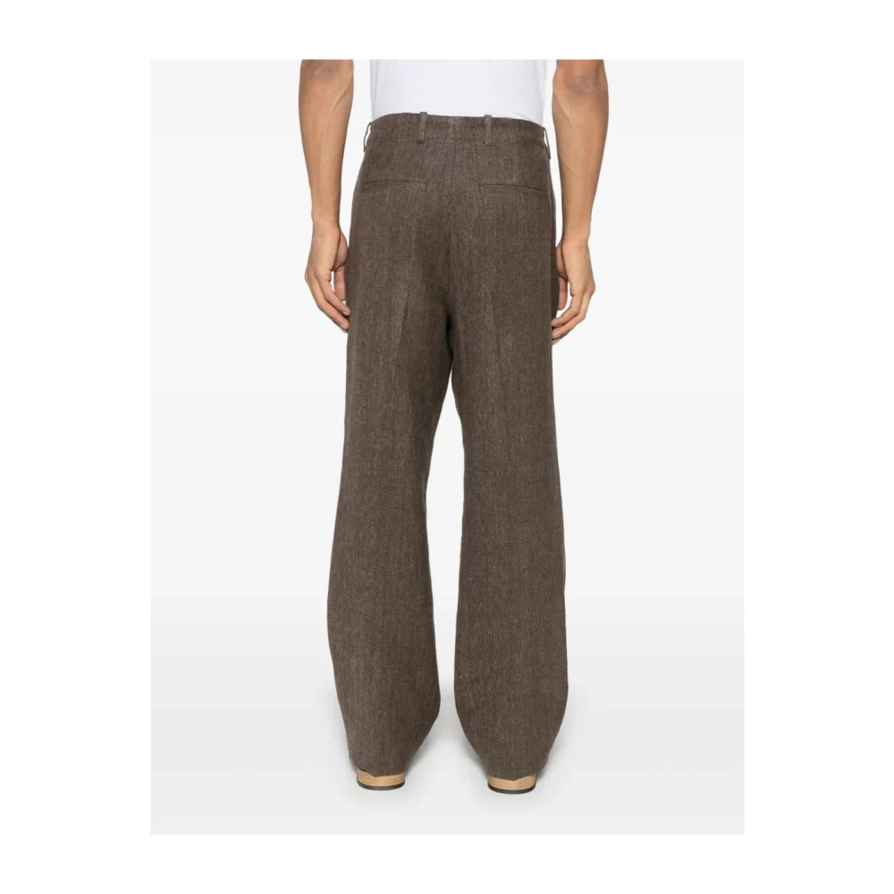 Our Legacy Klassieke Chino Broek Brown Heren