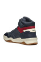 bottes-enfants-bleu-rouge