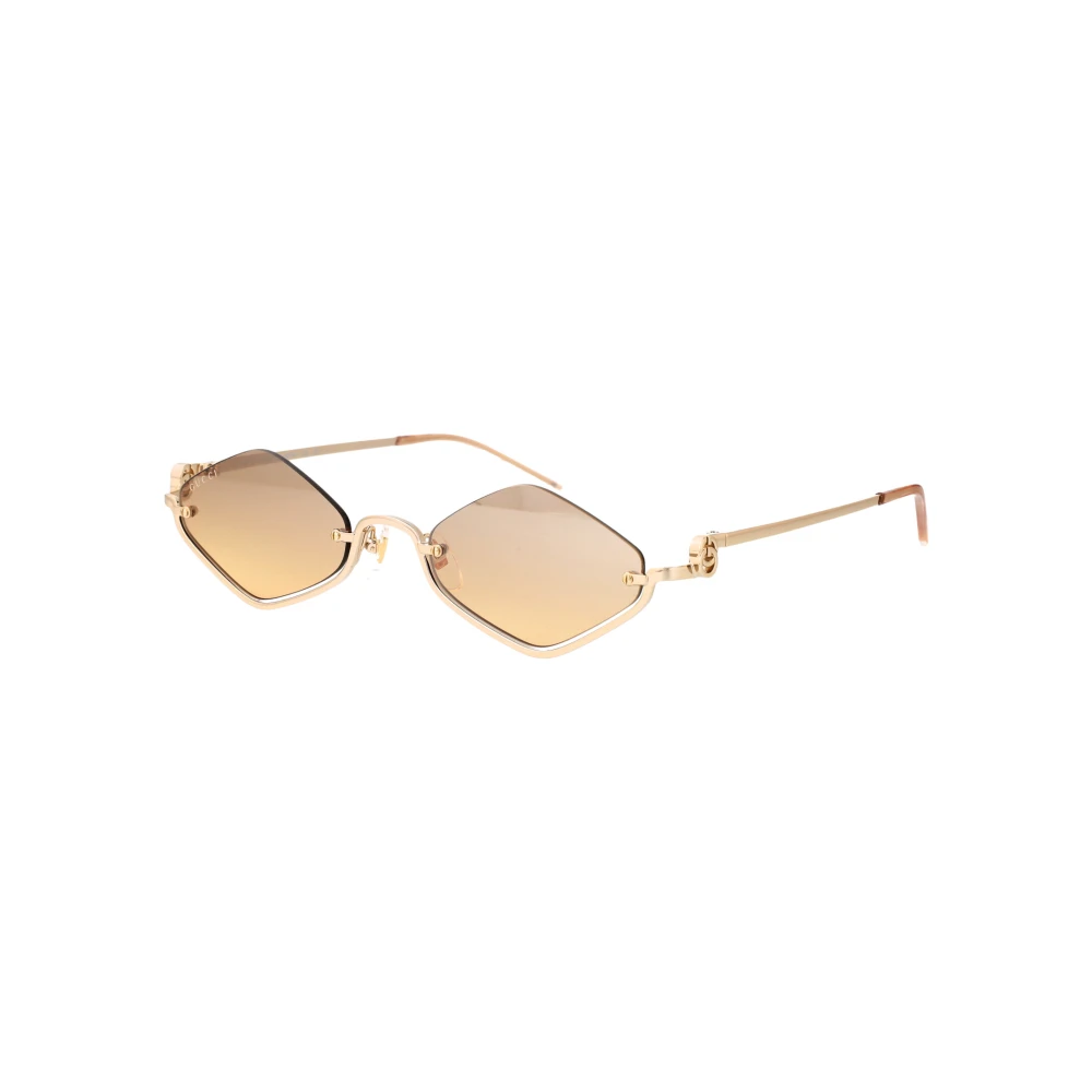 Gucci Women's Yellow Sunglasses, 53 Mm, Gg1604s Geometric Sunglasses