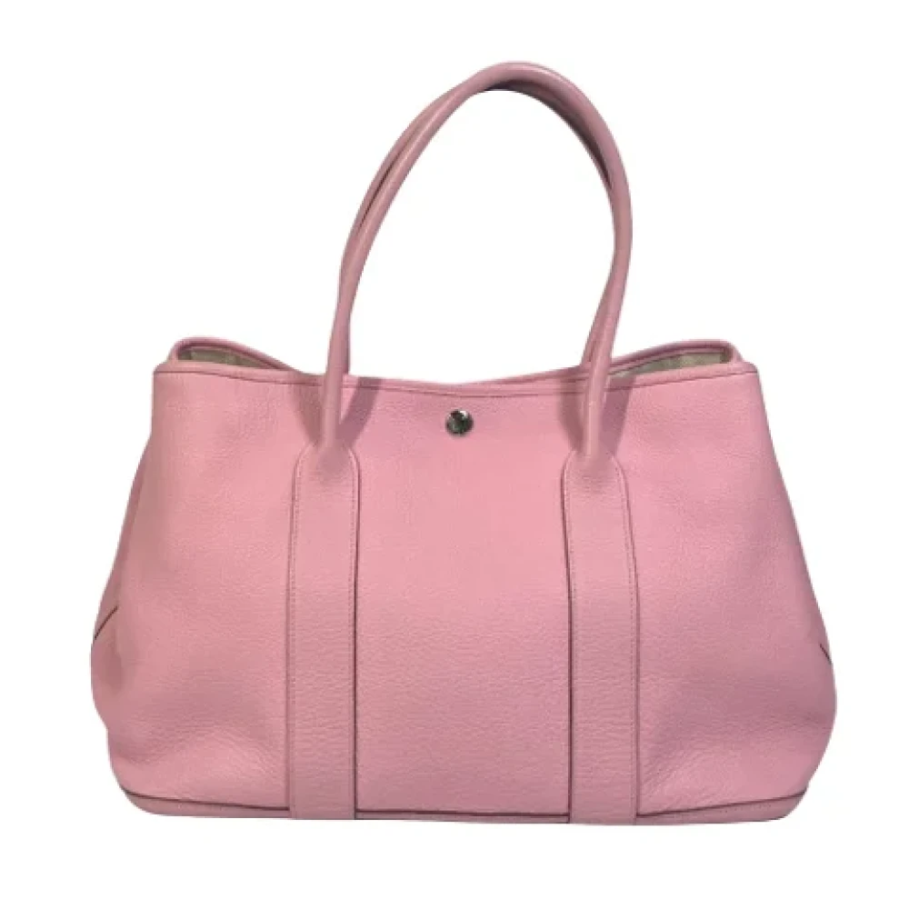 Hermès Vintage Pre-owned Leather totes Pink Dames