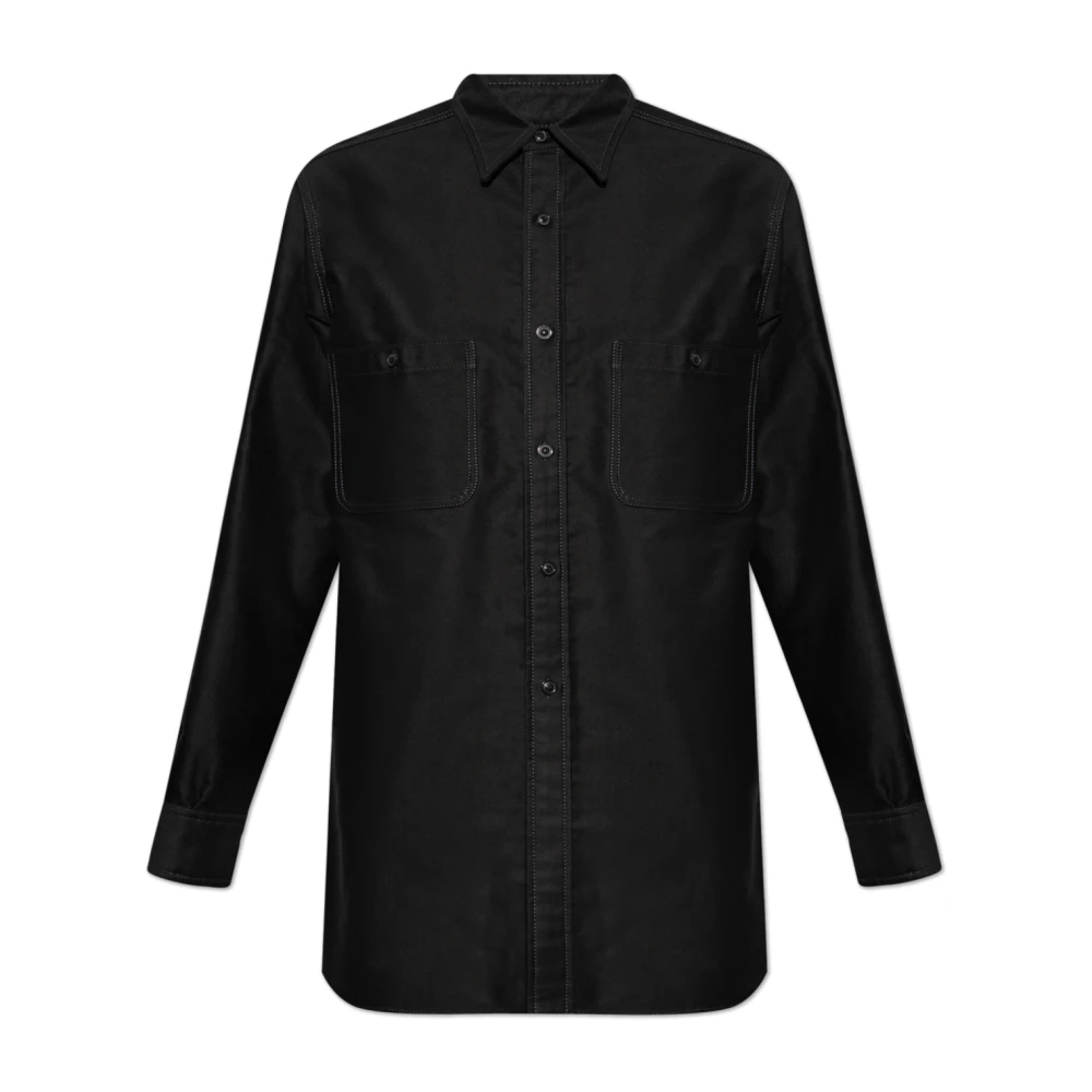 Maison Margiela Overhemd met zakken Black Heren