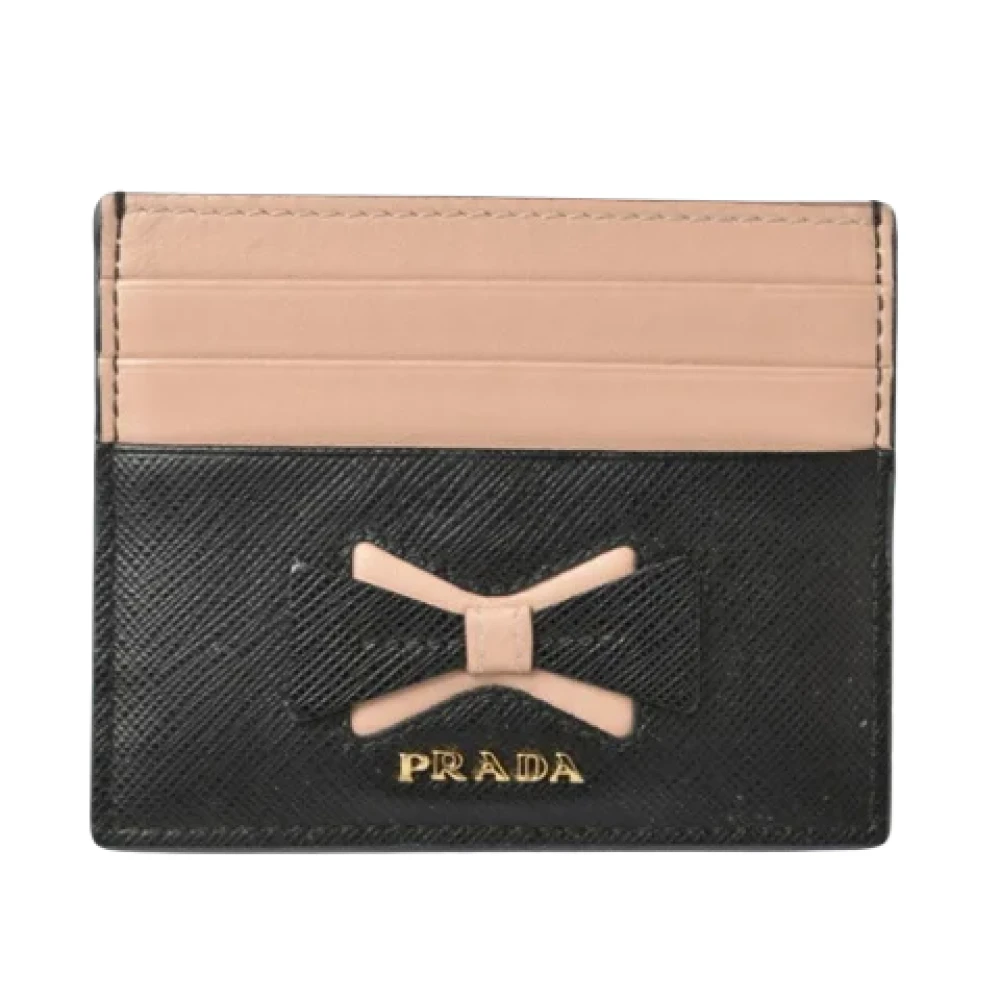 Prada Vintage Pre-owned Leather wallets Multicolor Dames
