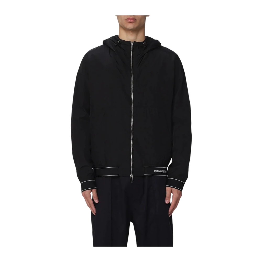 Emporio Armani Uomo Nero Felpe, S, New,