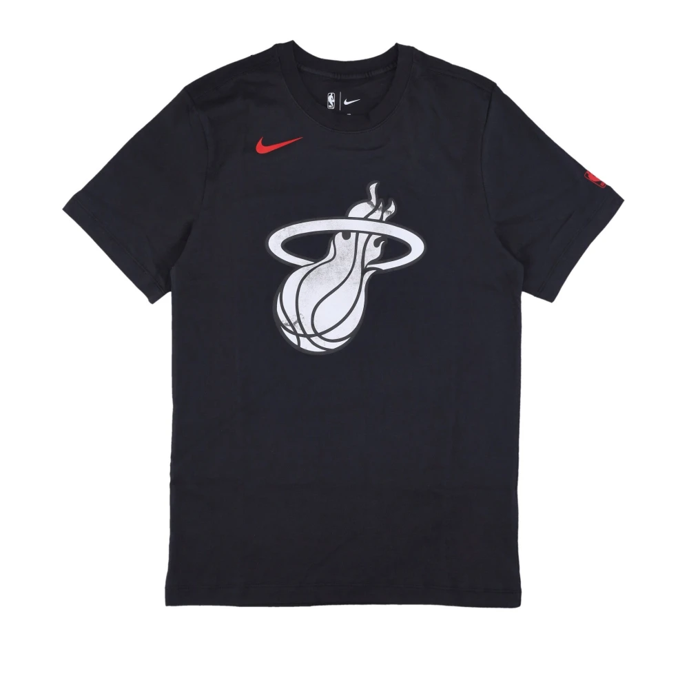 Nike Miami Heat City Edition T-shirt Black Heren