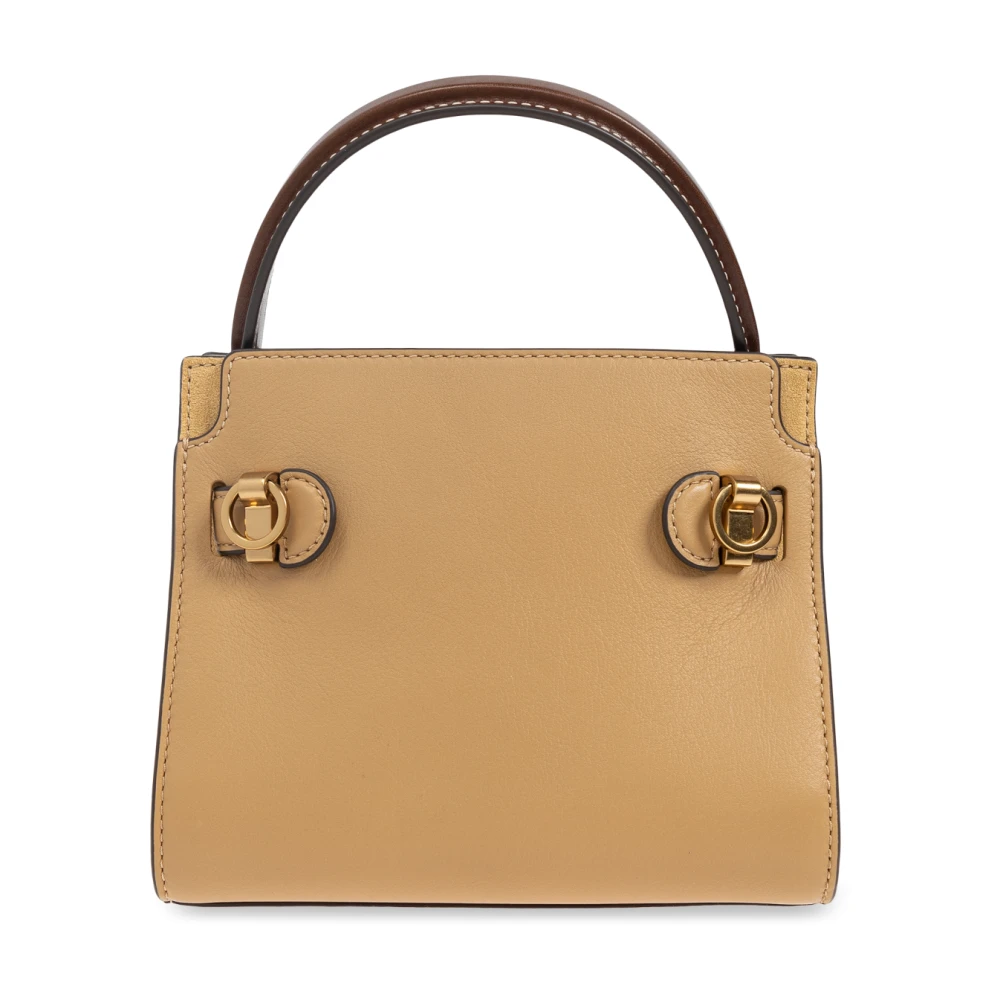 TORY BURCH Handtas Lee Radziwill Petite Beige Dames