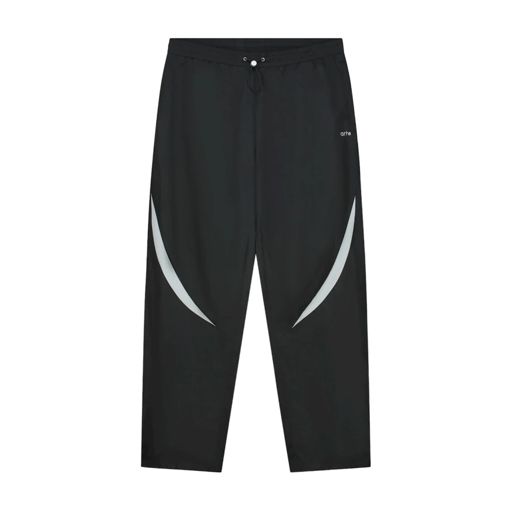 Arte Antwerp Twee-Tint Trainingspak Broek Polyester Gebreid Black Heren