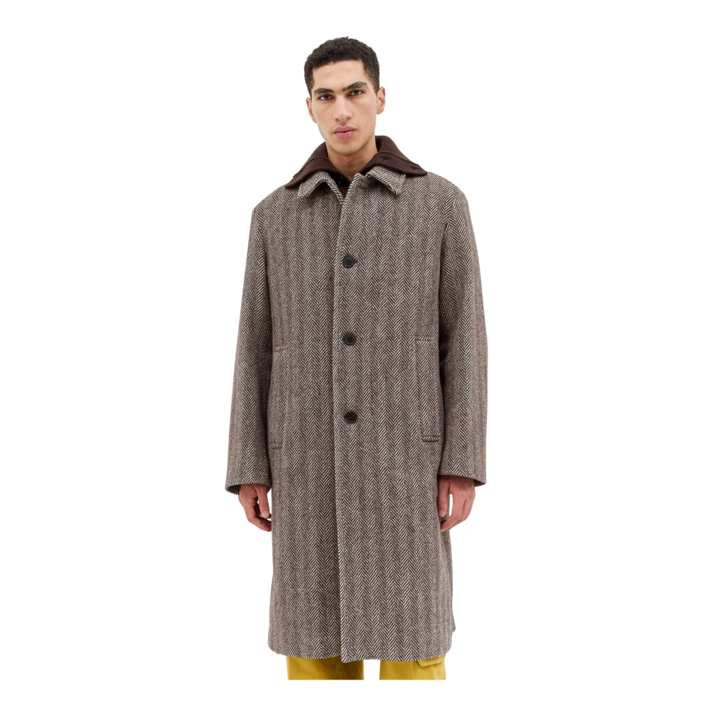 Coats > Single-Breasted Coats - - Dries Van Noten - Modalova