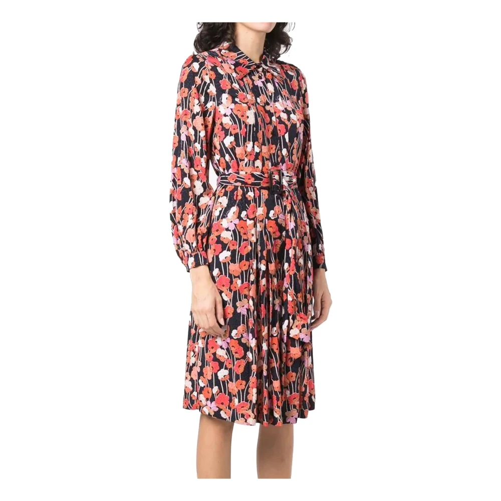 See by Chloé Bloemenprint jurk voor moeiteloze elegantie Multicolor Dames