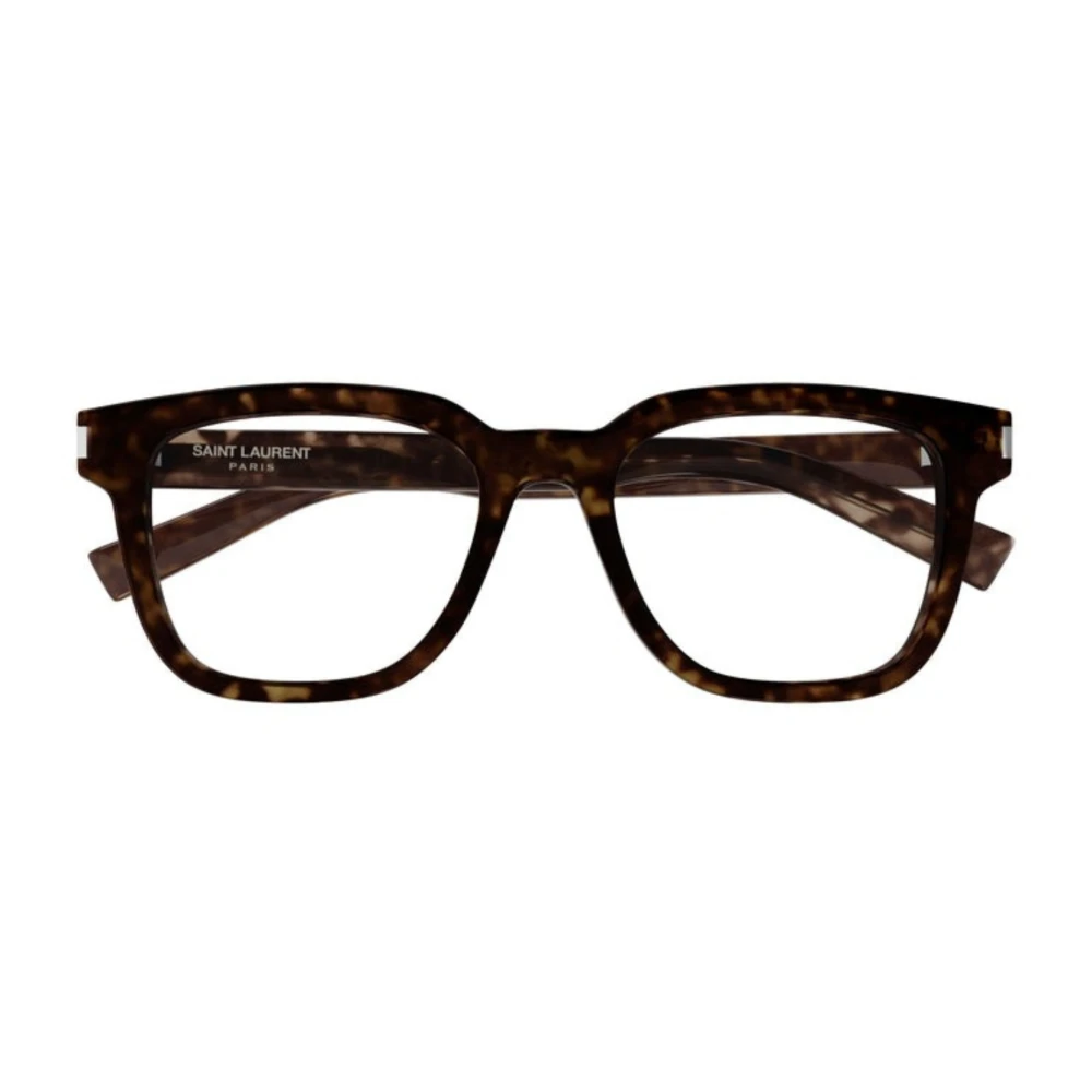 Saint Laurent Acetaat zonnebril Brown Heren