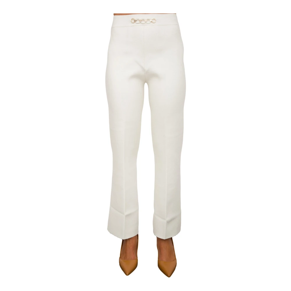 Twinset Witte Broek White Dames