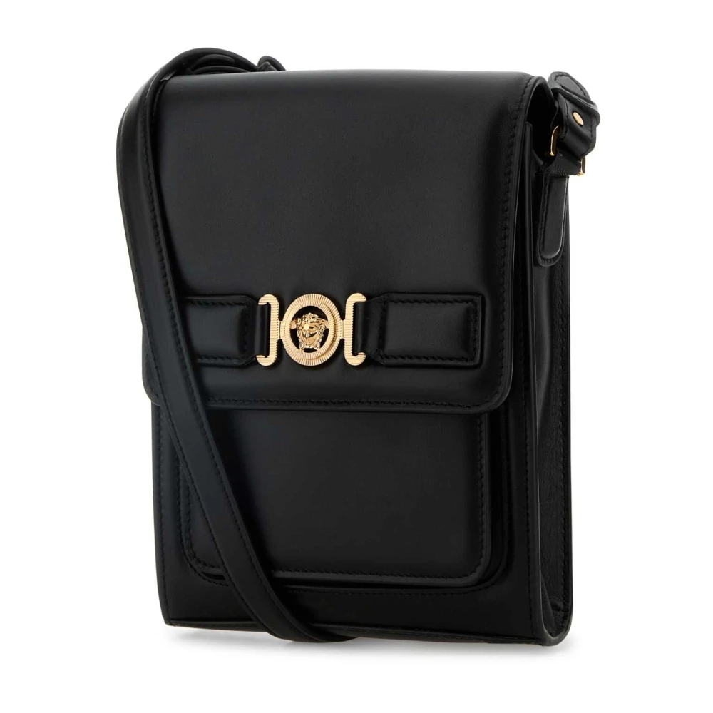 Versace Medusa Biggie Crossbody Tas in Zwart Black Heren