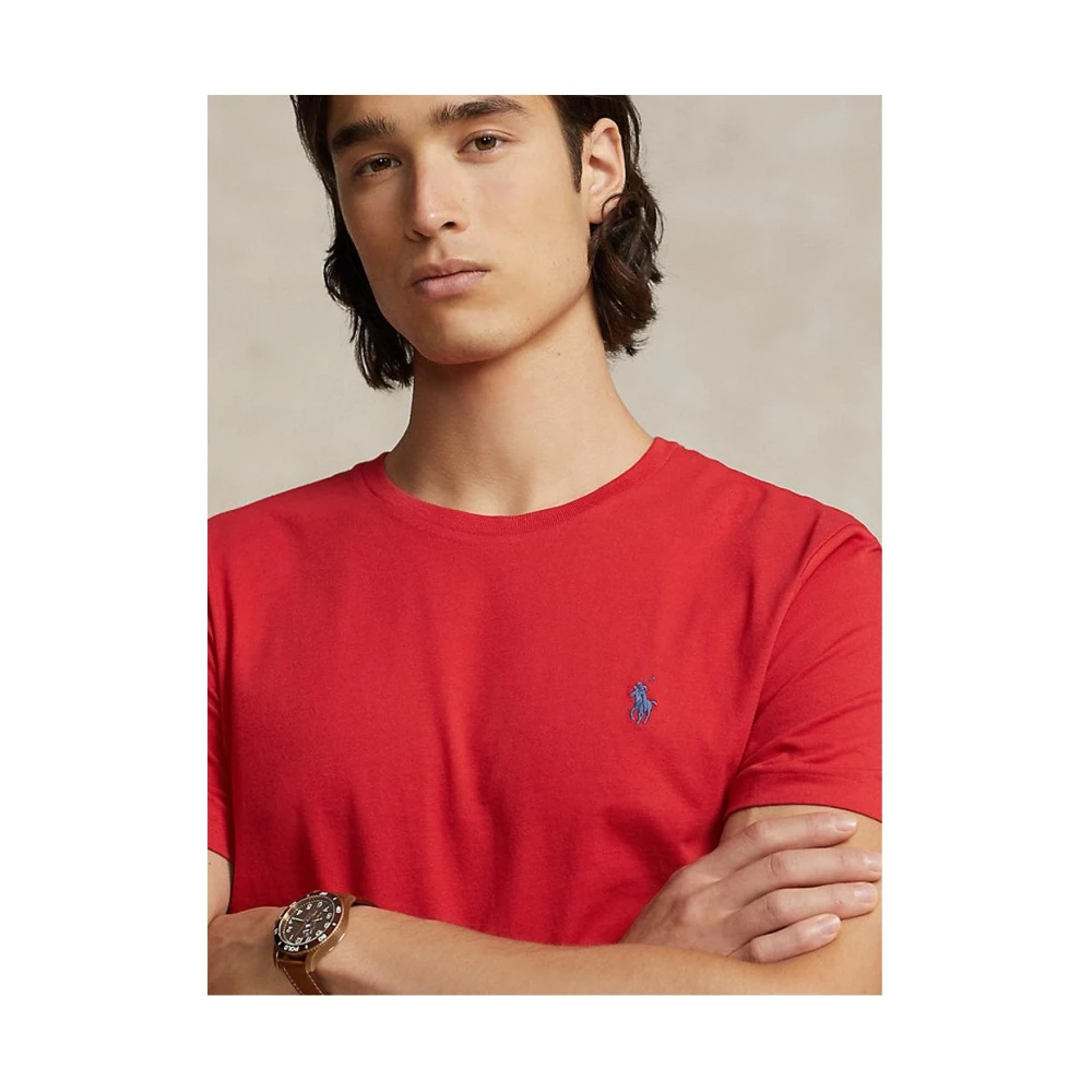 Ralph Lauren Stijlvol T-shirt Red Heren
