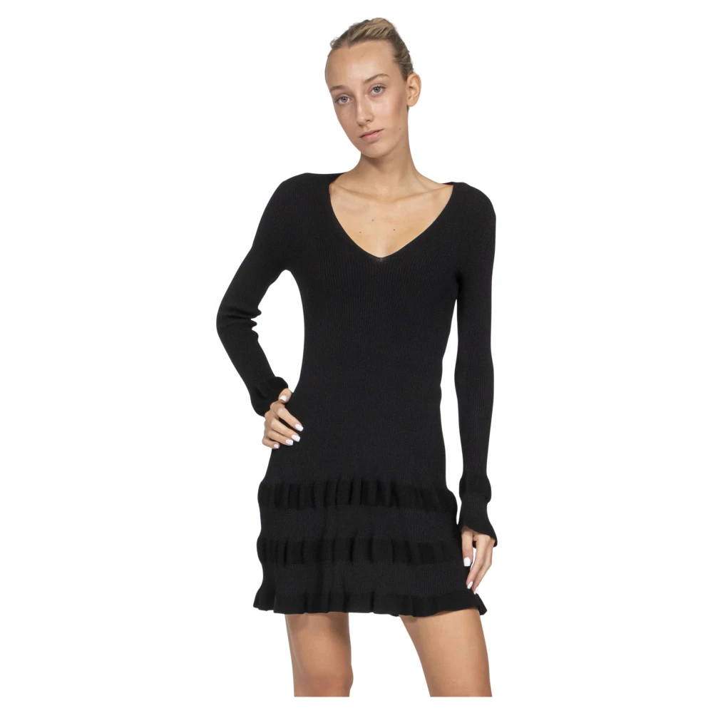 Moschino Women's Black Short Dresses, S, Abito 2555
