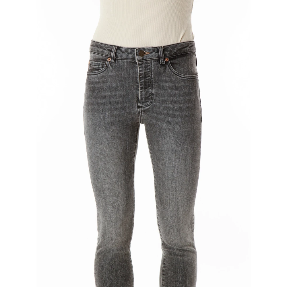 ARMEDANGELS Mid Waist Skinny Fit Jeans Gray Dames