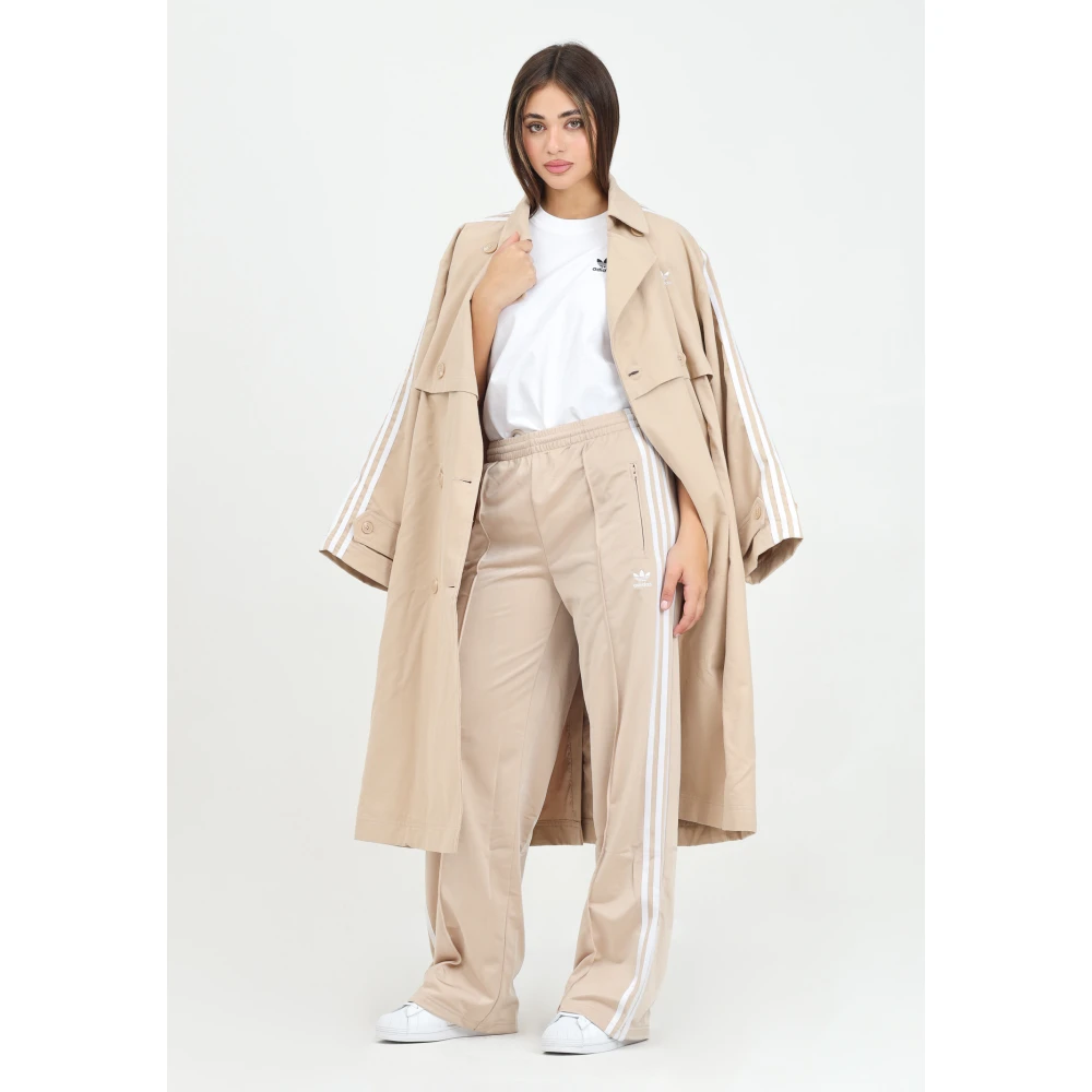 adidas Originals Firebird Loose Beige Sportieve Broek Beige Dames
