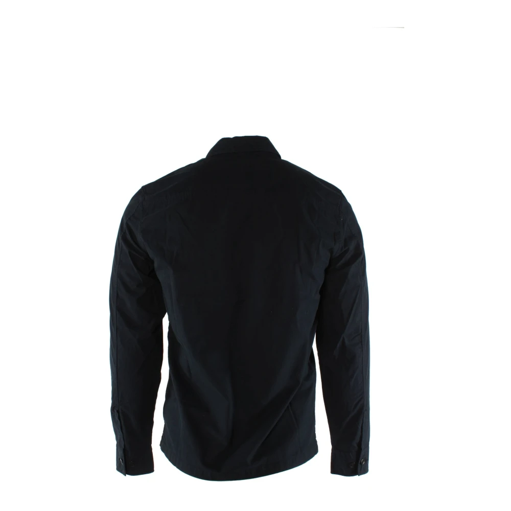 C.P. Company Blauw Overhemd 100% Katoen Herenmode Blue Heren