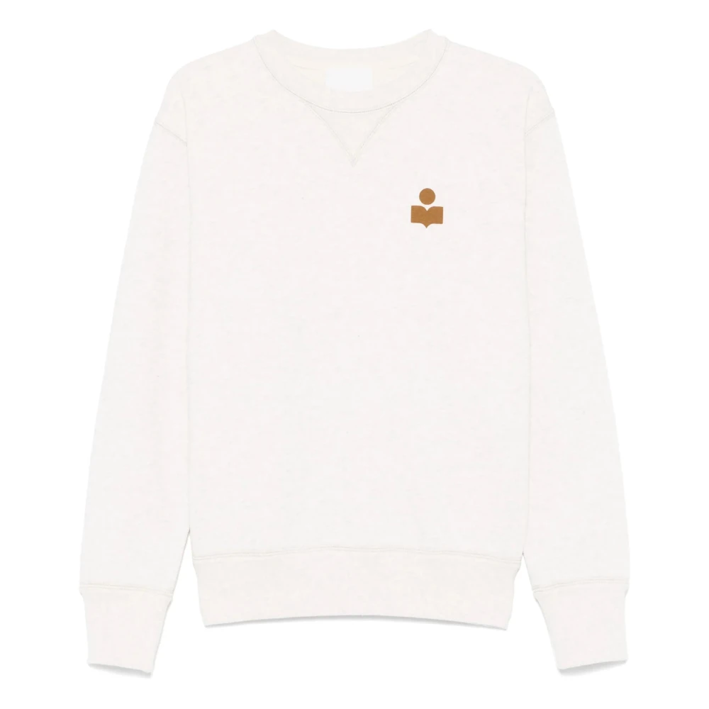 Isabel marant Ecru Camel Sweatshirt Mike-Ga Sweaters Beige Heren