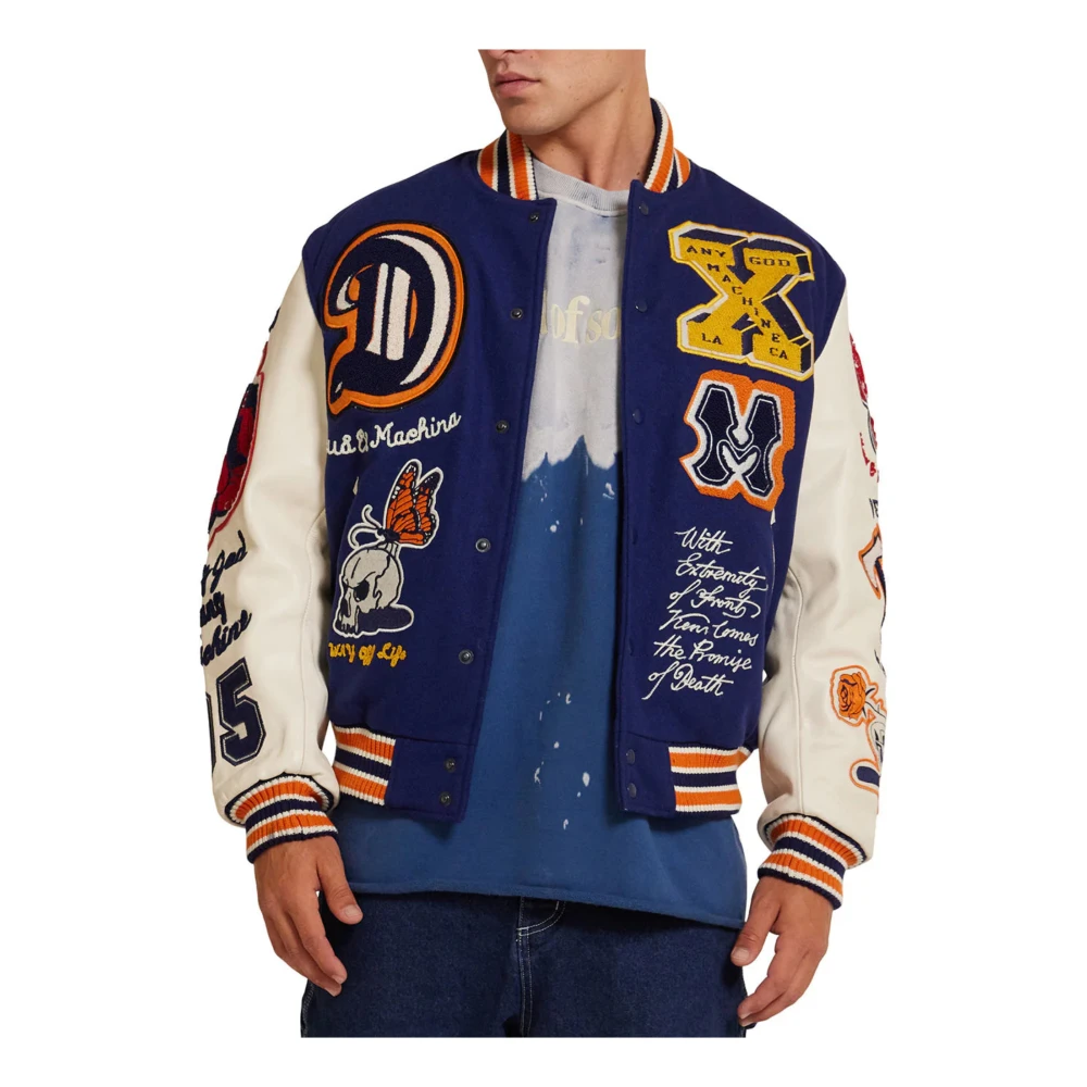 Deus Ex Machina Amanita Varsity Jacket Multicolor Heren