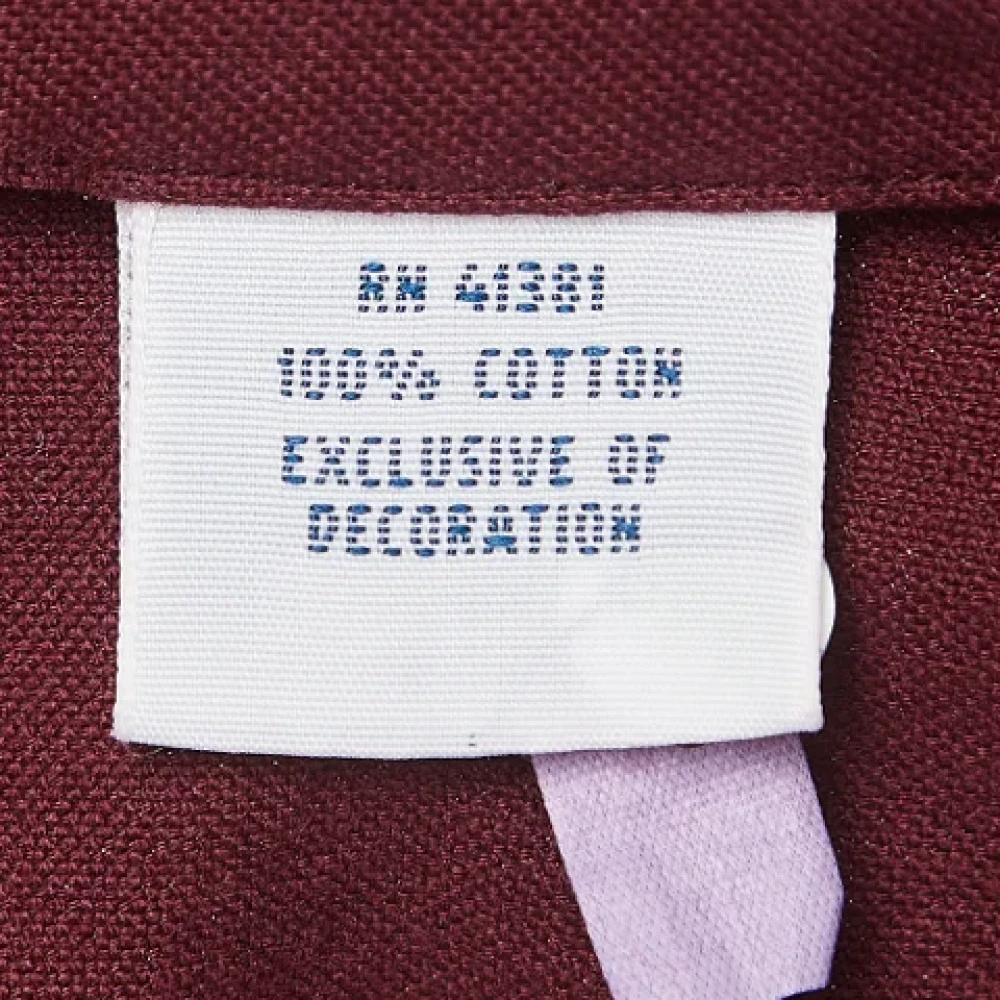 Ralph Lauren Pre-owned Cotton tops Red Heren