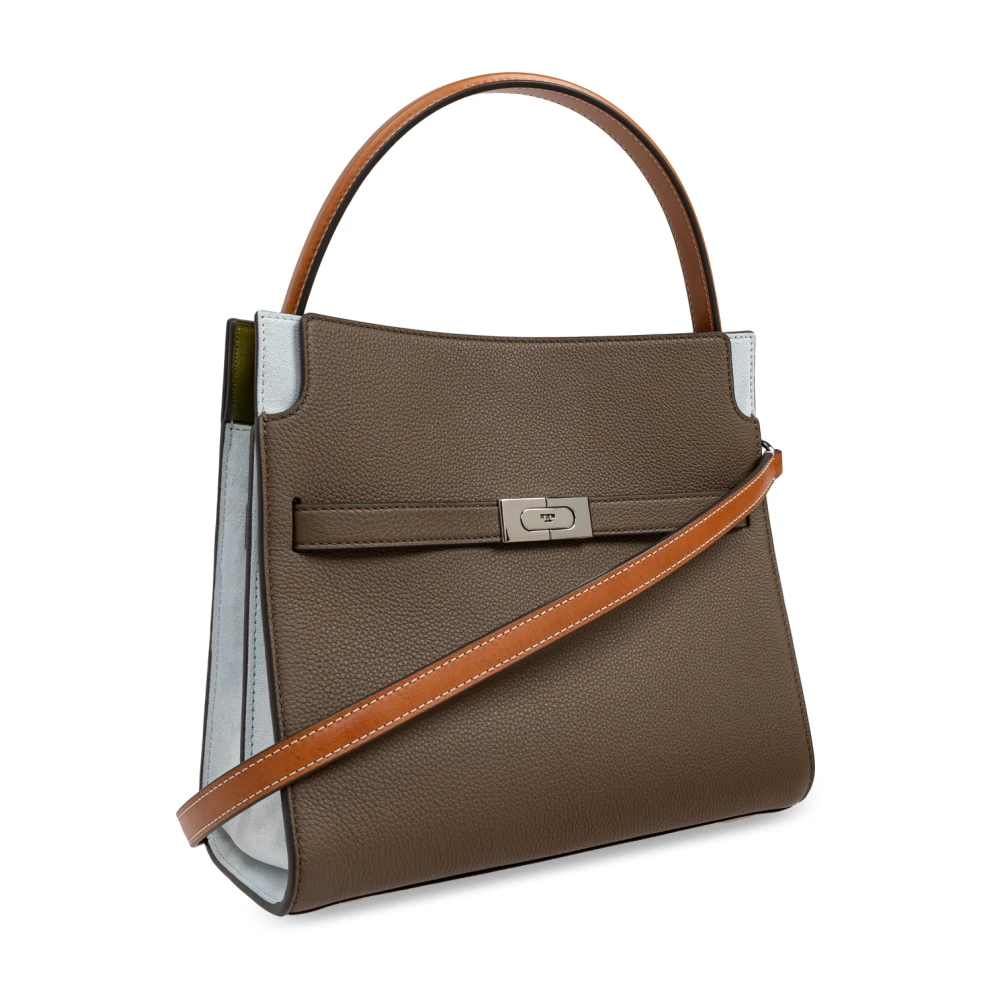 TORY BURCH Schoudertas Lee Radziwill Brown Dames