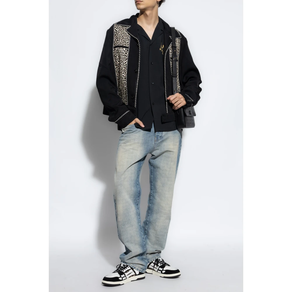 Amiri Jack met logo Black Heren
