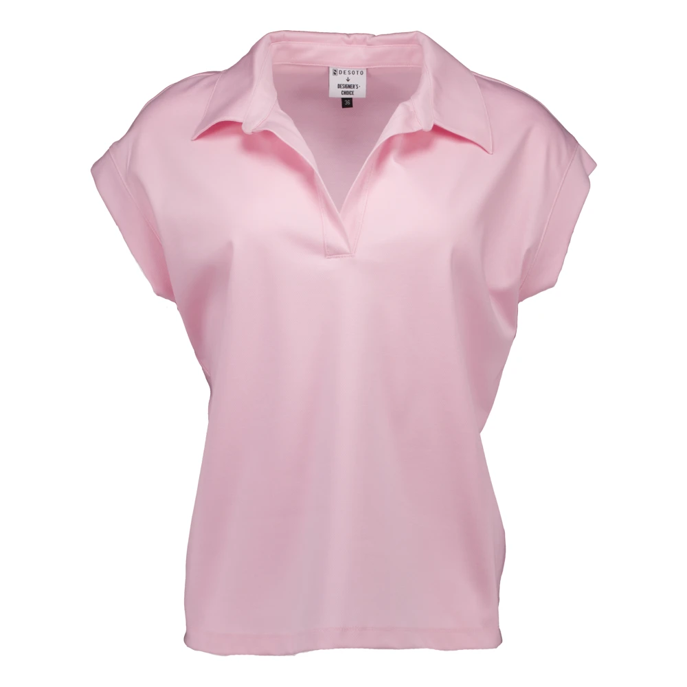 Fiona Lyserød Polo Shirt