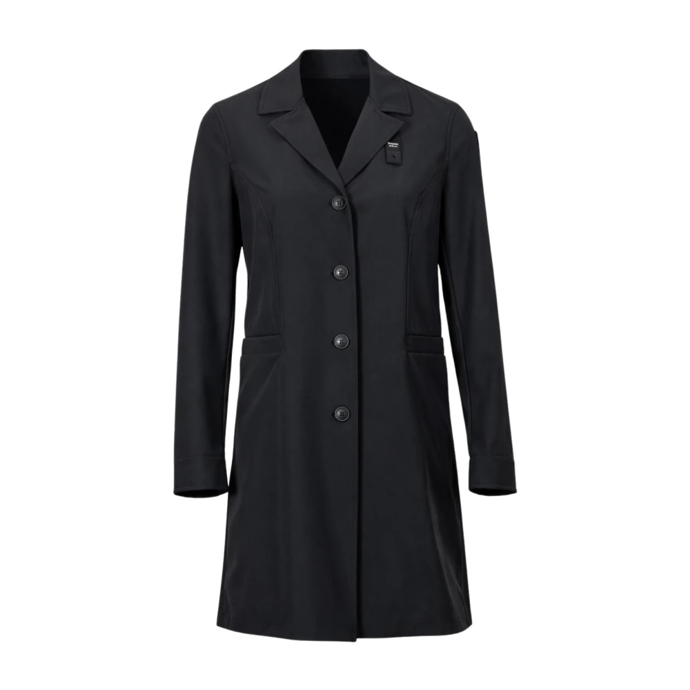 Blauer Donna Nero - Parka Lunga In Gabardine - Coats - L