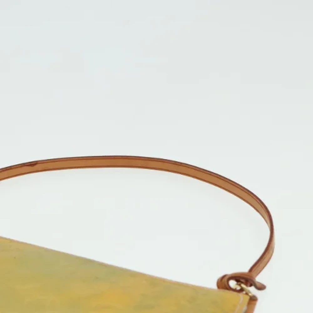 Louis Vuitton Vintage Pre-owned Leather pouches Green Dames