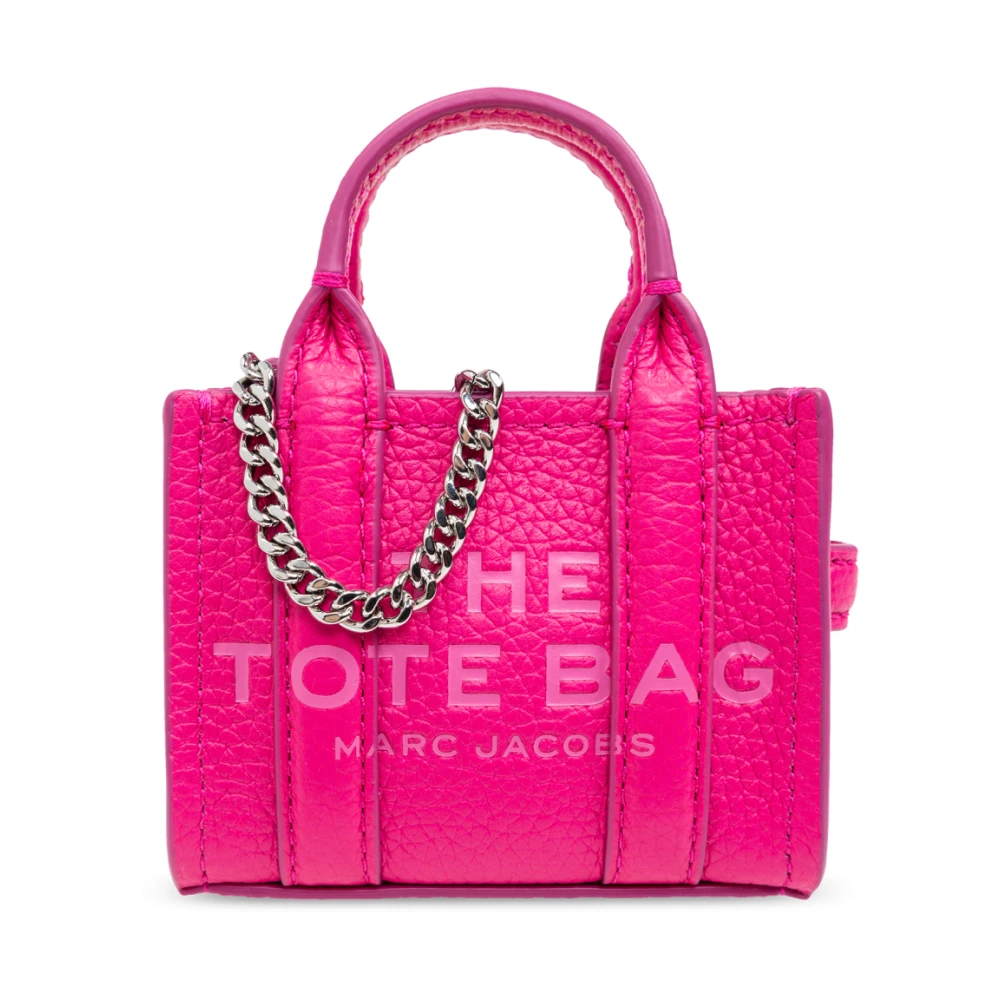 Marc Jacobs Sleutelhanger met logo Pink Dames