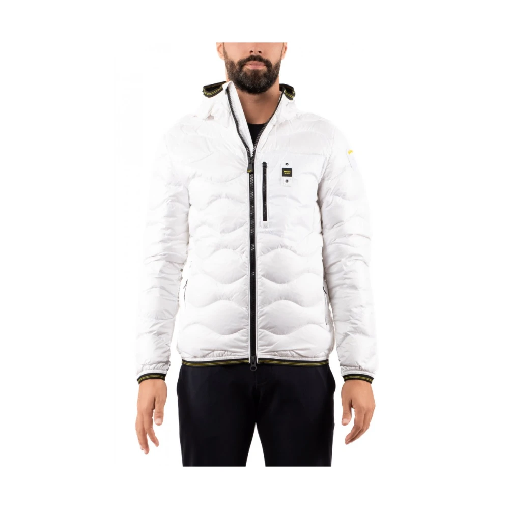 Blauer Herenjas Blauwe Stijl White Heren