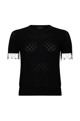 Svart Tröja Nero AW25 Snygg Passform