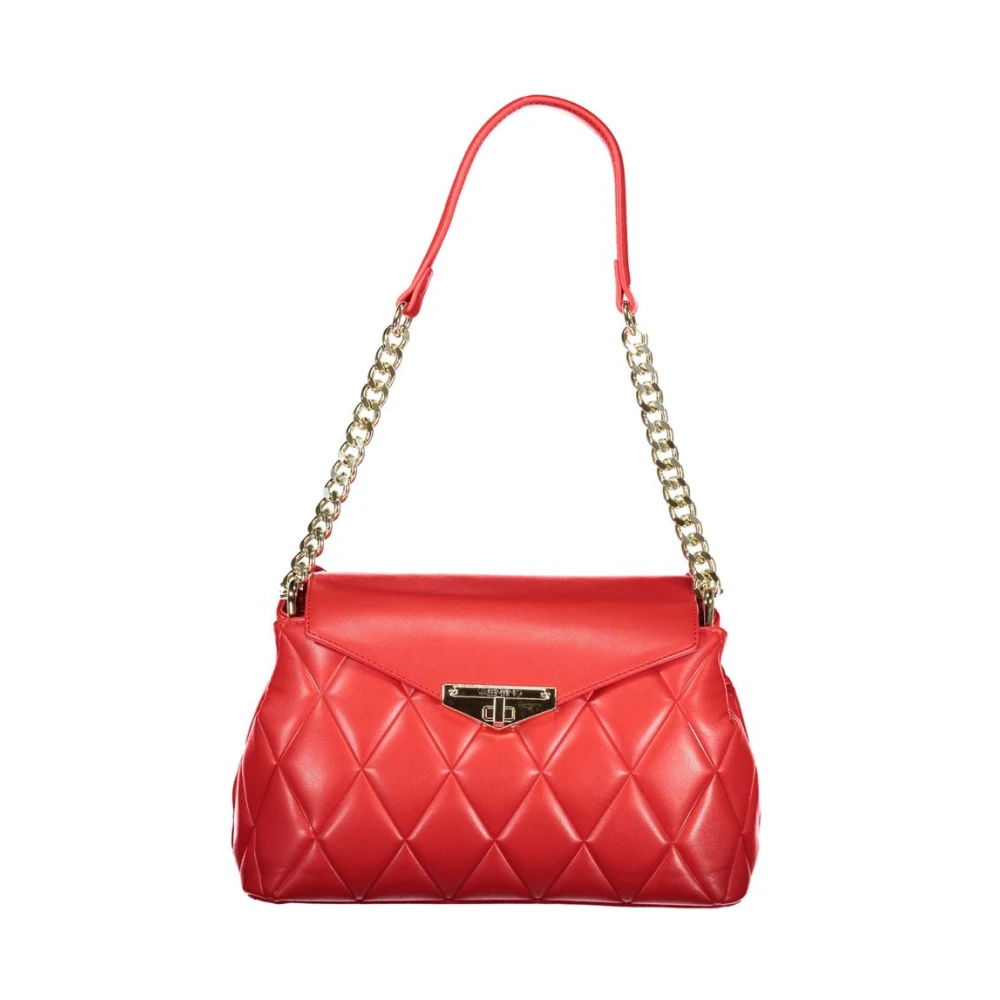 Valentino By Mario Valentino Women's Red 1-Handle Chain Shoulder Bag