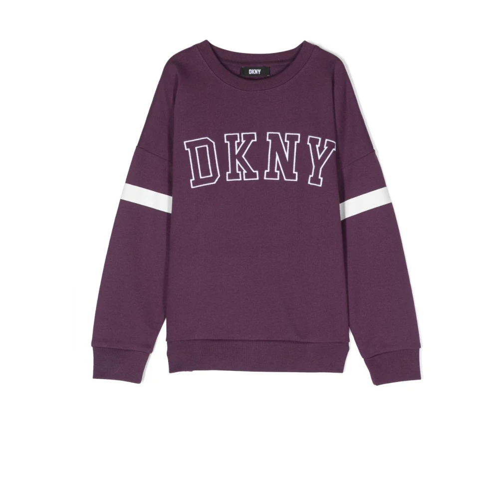 Dkny Violett Sweatshirt Purple, Pojke