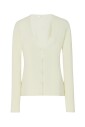 gilet-vert-clair-col-en-v